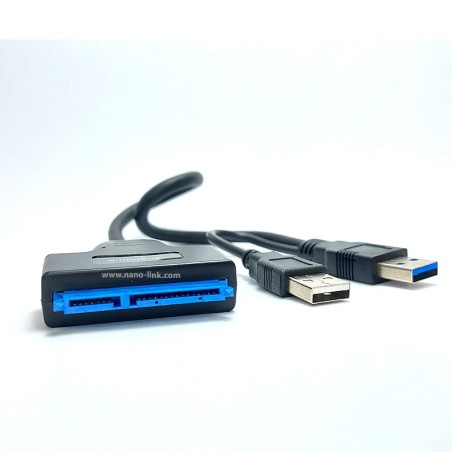 تبدیل پورت ساتا هارد لپ تاپ به USB 3 با برق کمکی