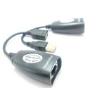 مبدل افزایش دهنده کابل USB تحت شبکه 45 متری