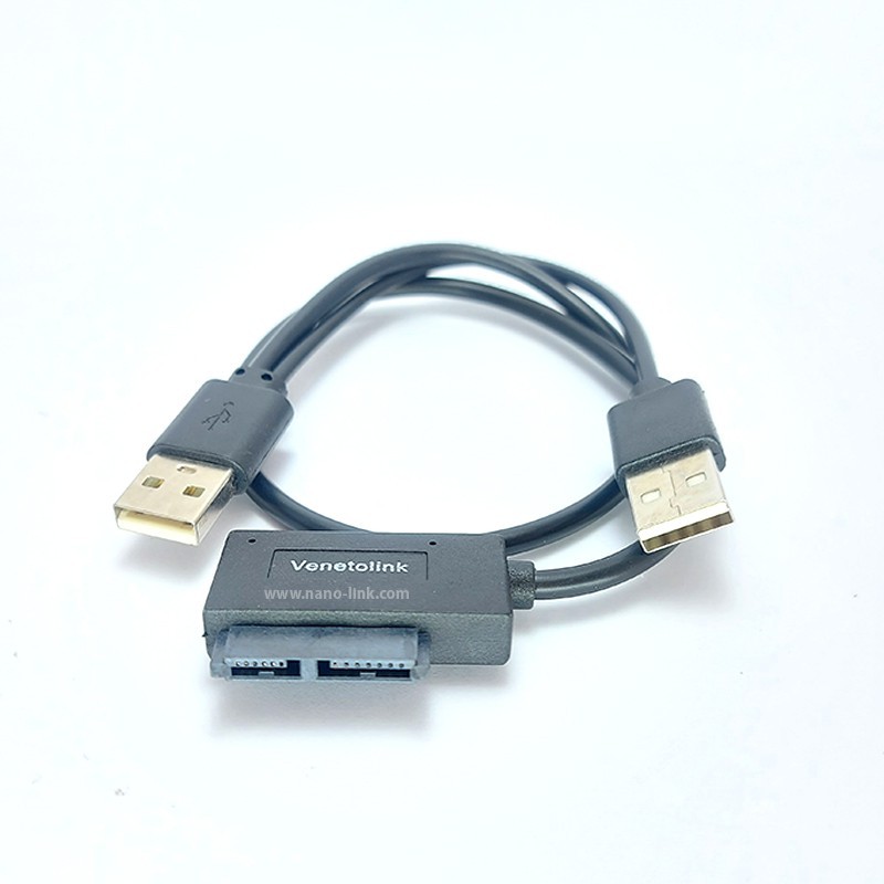 مبدل مینی ساتا به USB برای DVDRW لپ تاپ