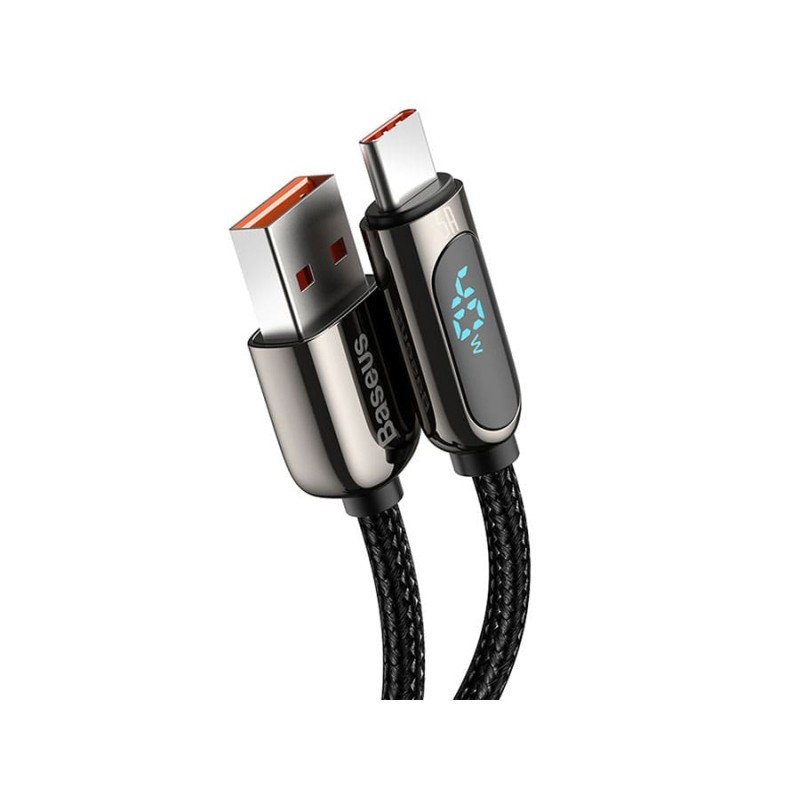 کابل شارژ سریع نمایشگردار تایپ سی بیسوس Baseus Display Fast Charging Data Cable 1m