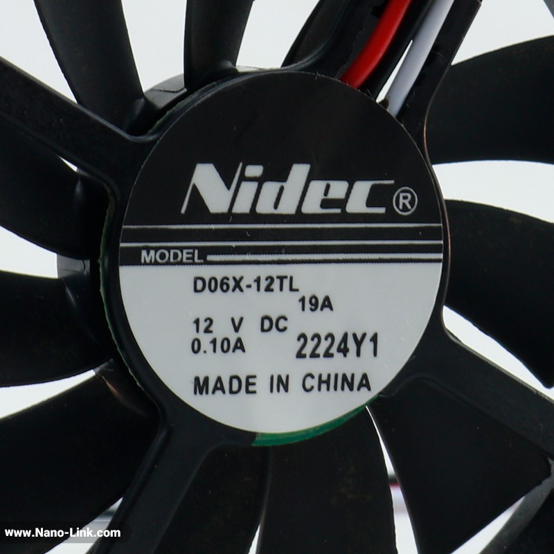 فن 12 ولت 0.10 آمپر بوشی سایز1*6*6