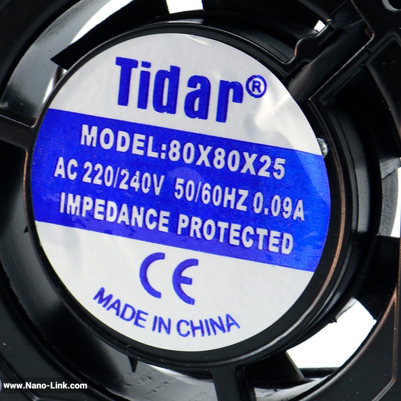 فن 220ولت بوشی سایز 2.5*8*8