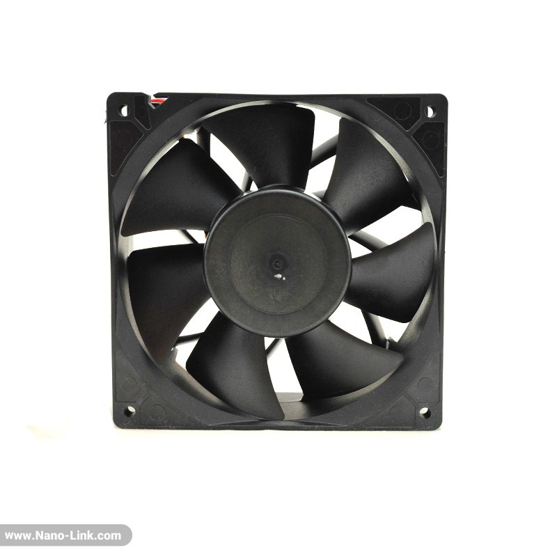 فن 12ولت 4 آمپر بلبرینگی سایز 3.8*14*14