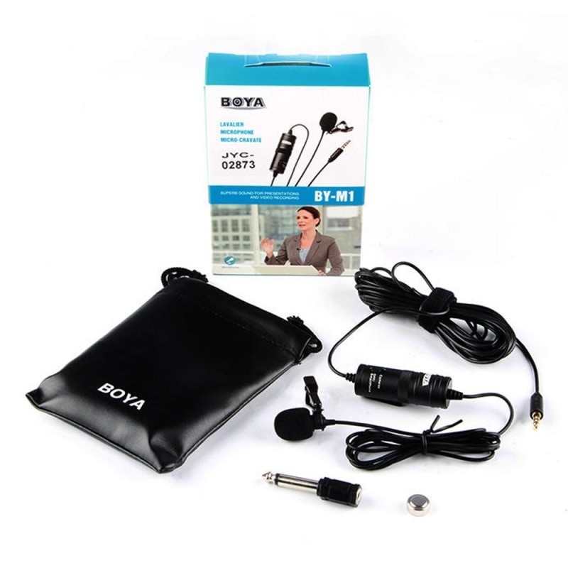میکروفون یقه ای برند BOYA اورجینال مدل BY-M1
