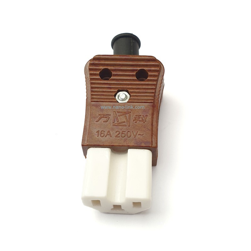 سوکت سر کابلی برق مادگی C13 سرامیکی