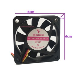 فن 12 ولت بوشی سایز 1.5*6*6