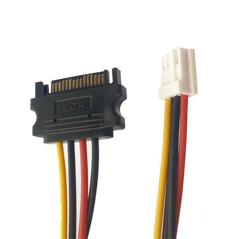 کابل تبدیل برق 4 پین فلاپی به ساتا برعکس