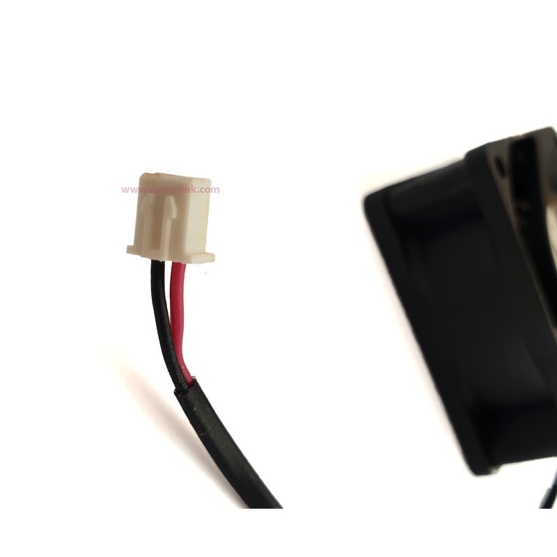 فن 12 ولت 0.60 آمپر بلبرینگی سایز 2.5*6*6