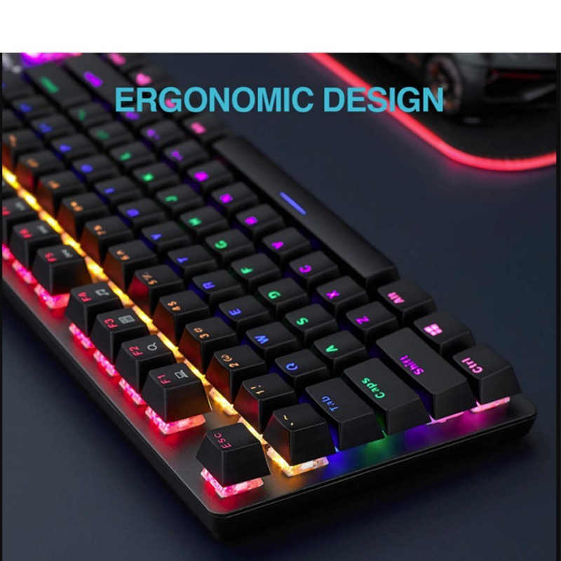 کیبورد گیمینگ مکانیکال رپو مدل V500 SE