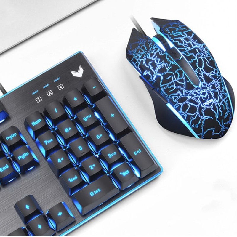 کیبورد و موس گیمینگ رپو مدل V100 S