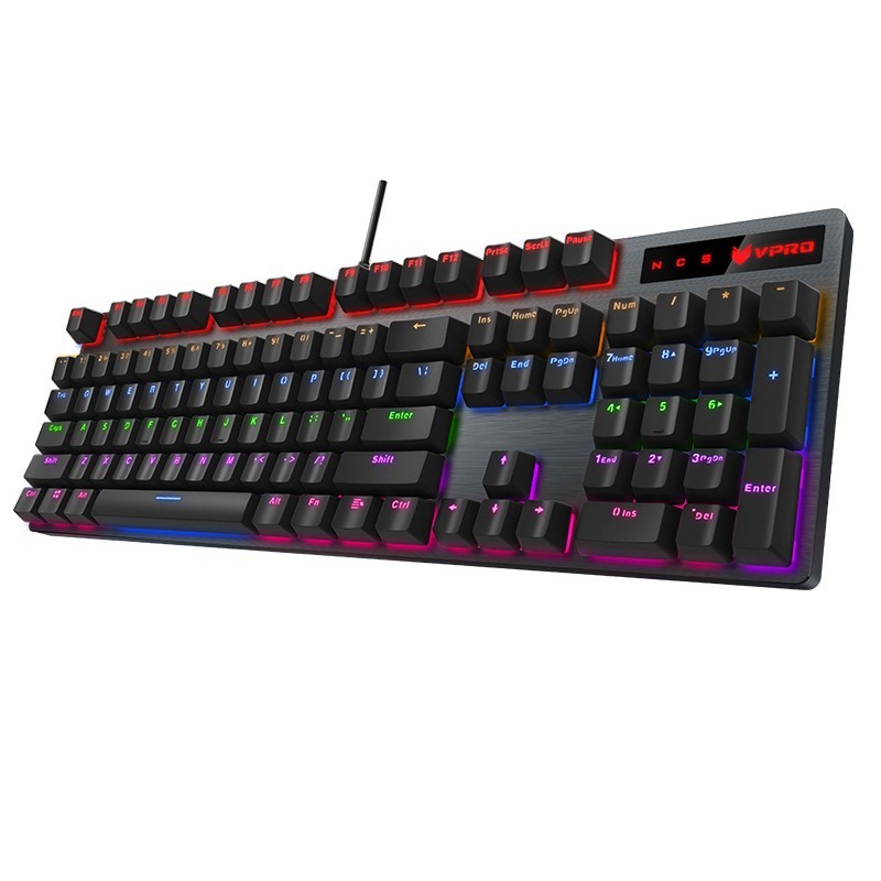 کیبورد گیمینگ مکانیکال رپو مدل V500 RGB