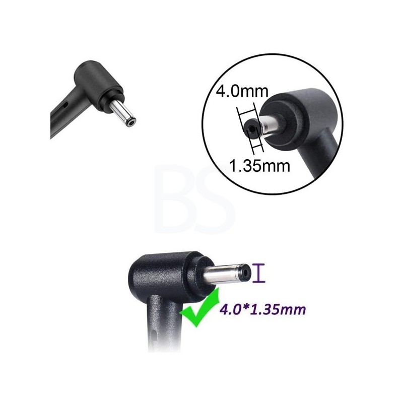 شارژ لپ تاپ ASUS زنبوکی سر درشت 19 ولت 2.37 آمپر