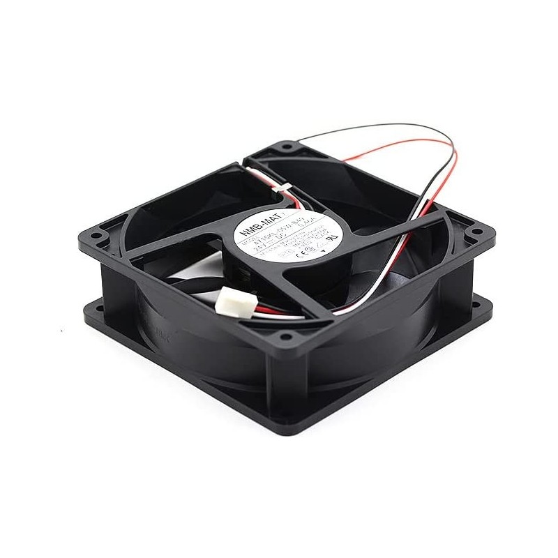 فن 24 ولت 0.46 آمپر بلبرینگی سایز 3.8*12*12