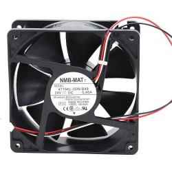 فن 24 ولت 0.46 آمپر بلبرینگی سایز 3.8*12*12