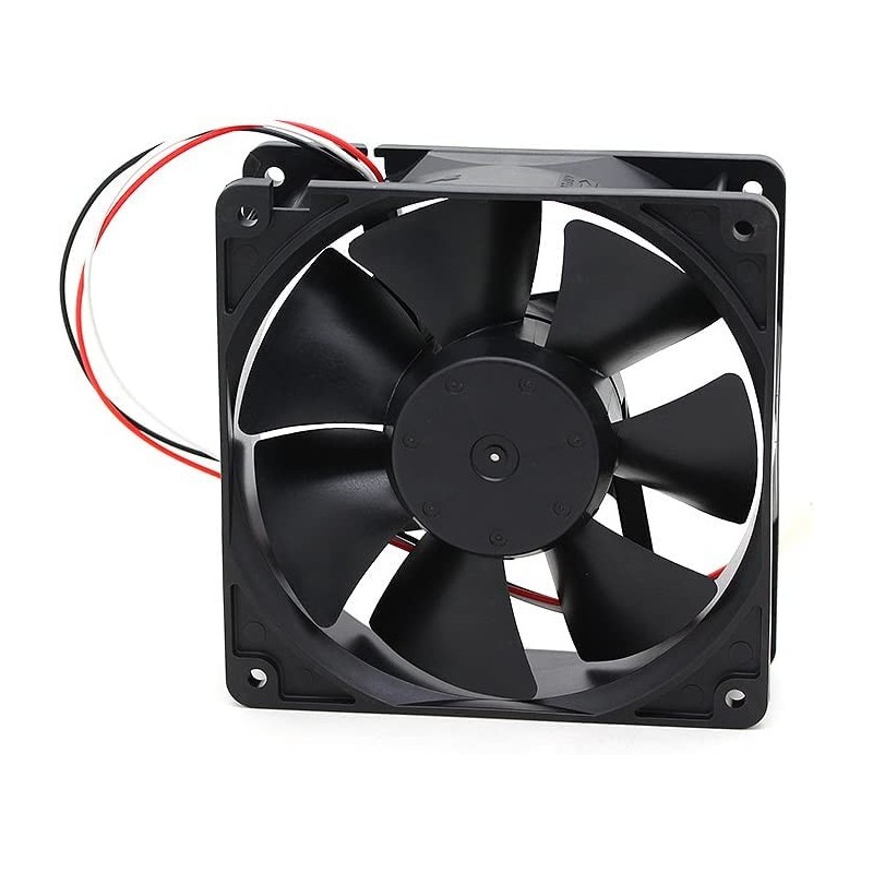 فن 24 ولت 0.46 آمپر بلبرینگی سایز 3.8*12*12