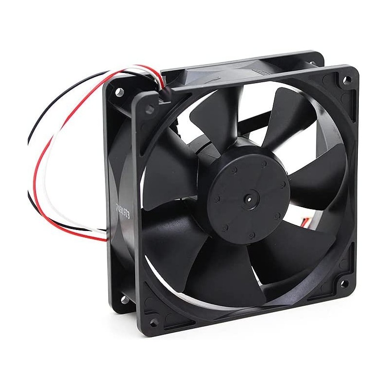 فن 24 ولت 0.46 آمپر بلبرینگی سایز 3.8*12*12