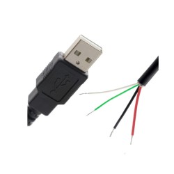 کابل تعمیری USB خام  1.5 متر