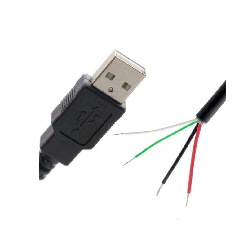 کابل تعمیری USB خام  1.5 متر