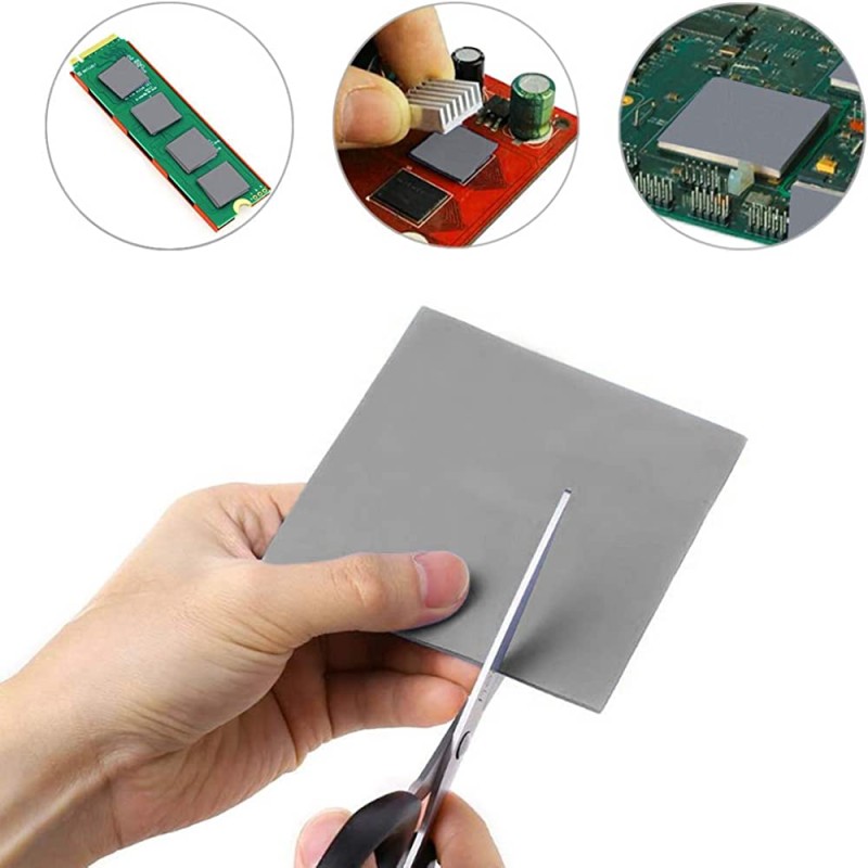 پد سیلیکون ورقه ای ضخامت 2میل سایز 20*40 سانت