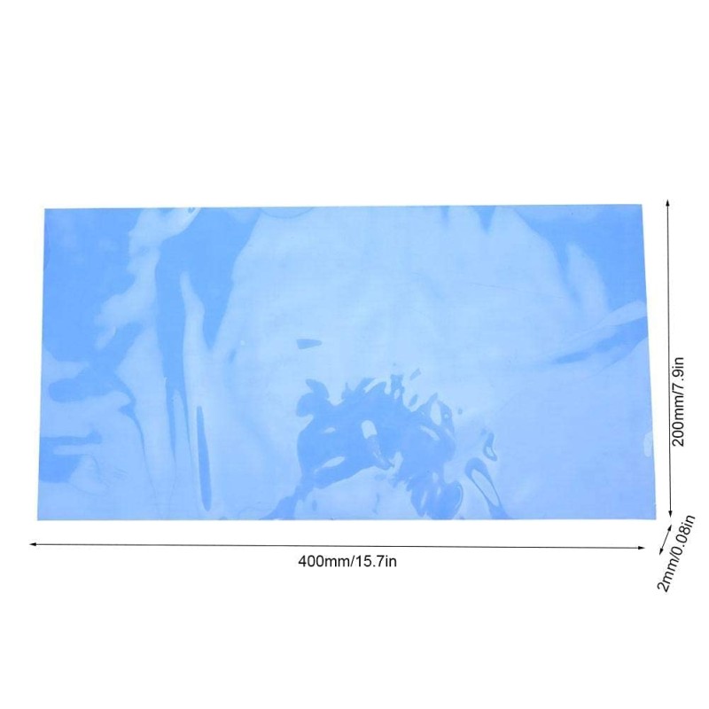 پد سیلیکون ورقه ای ضخامت 2میل سایز 20*40 سانت