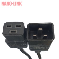 کابل برق بک تو بک UPS مدل C19-C20 طول 1.5 متر