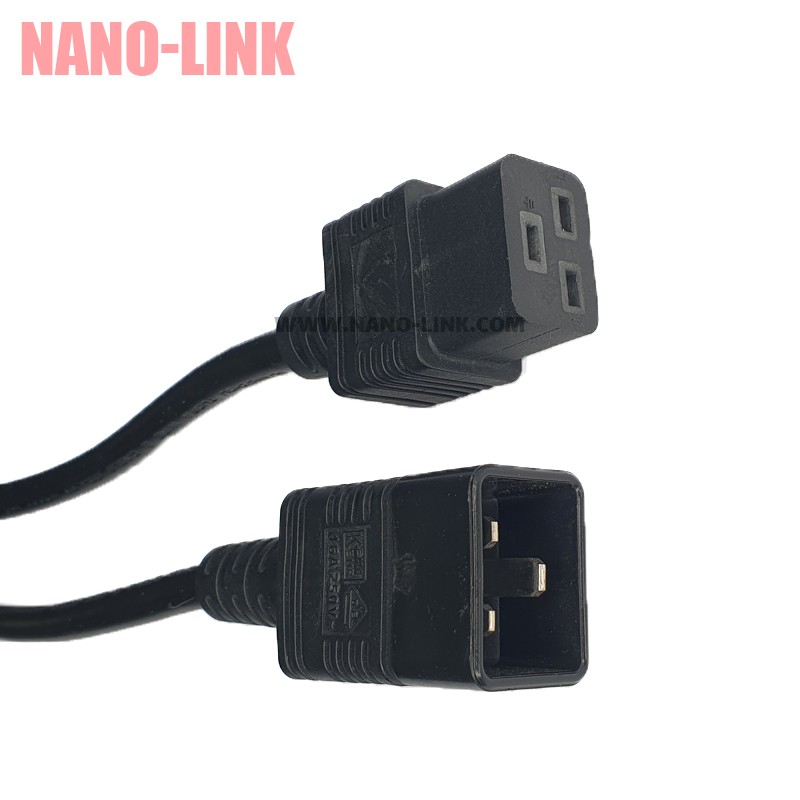 کابل برق بک تو بک UPS مدل C19-C20 طول 1.5 متر