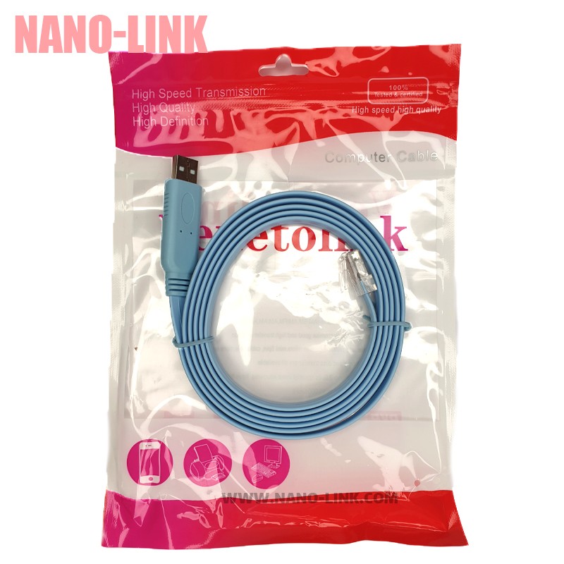 کابل کنسول پروگرام سیسکو USB به RJ45