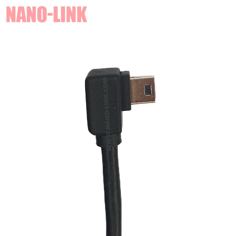 کابل مینی USB سر کج 20 سانتی