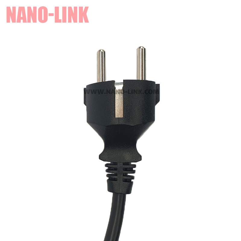 کابل برق کیس 1.8 متری اورجینال با سوکت 90 درجه