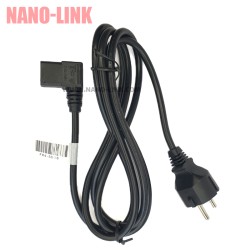 کابل برق کیس 1.8 متری اورجینال با سوکت 90 درجه