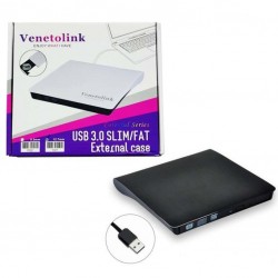باکس DVD رایتر لپ تاپ ضخیم 12.7میل USB 3.0