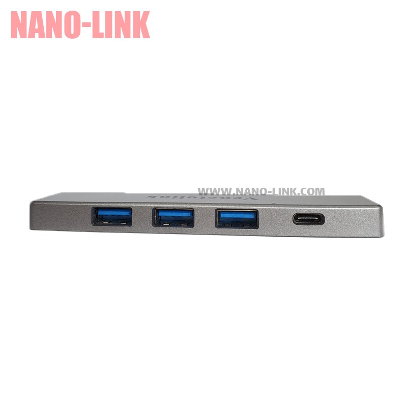 هاب USB چهار پورت بهمراه تایپ سی