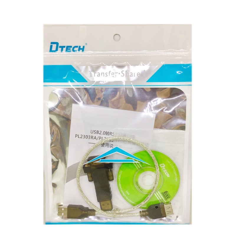 تبدیل USB به RS232 دیتک مدل DT-5001A