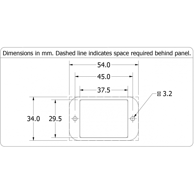 سوکت پاور مادگی پنلی UPS C19