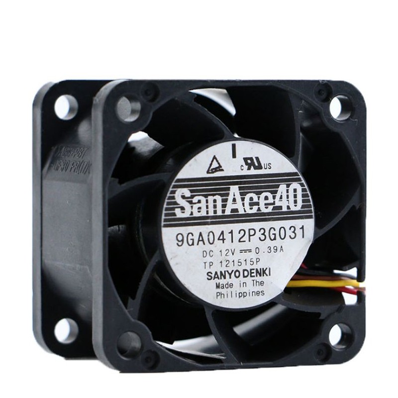 فن 12 ولت 0.39 آمپر سایز 2.8*4*4