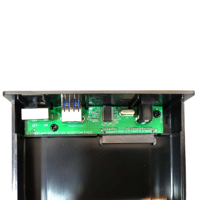 باکس هارد کمبو USB3 ساپورت 3.5 اینچ و 2.5 اینچ و SSD برند ونتولینک