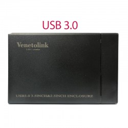 باکس هارد کمبو USB3 ساپورت 3.5 اینچ و 2.5 اینچ و SSD برند ونتولینک