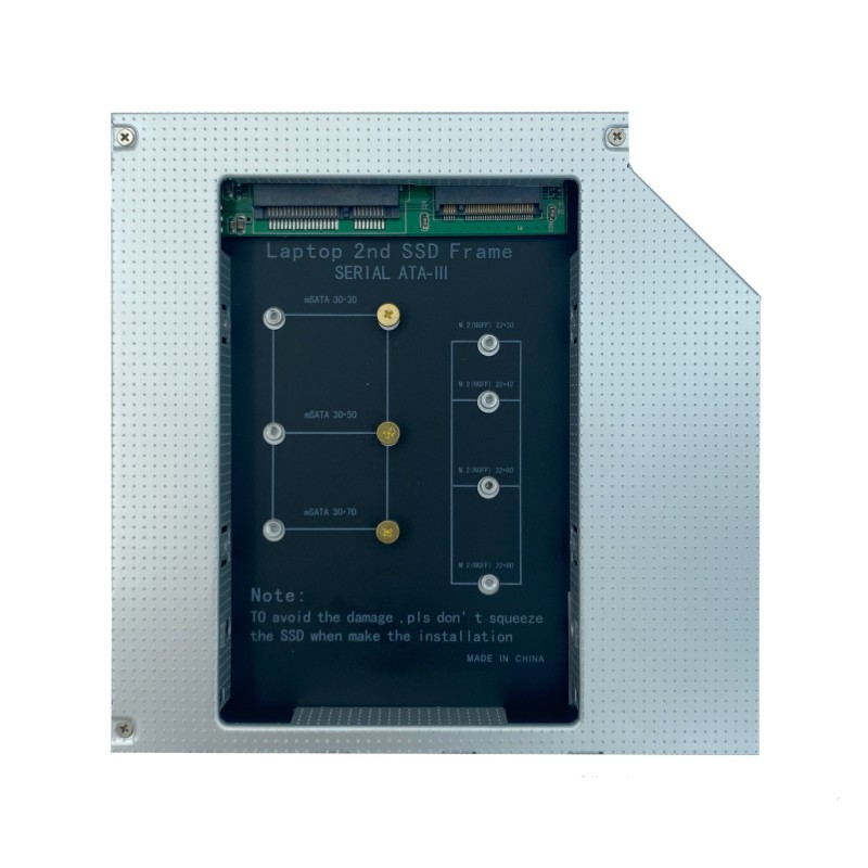 کدی هارد M2 و mSATA ضخامت 12.7