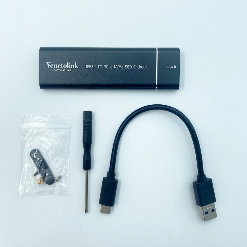 باکس هارد M2 به تایپ سی مدل M01 برند ونتولینک