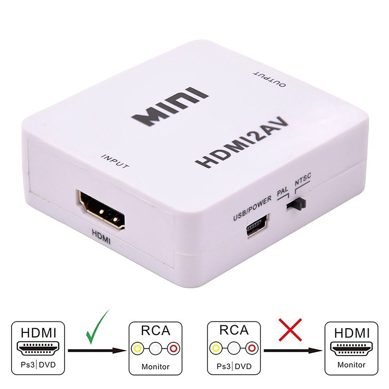 تبدیل HDMI به AV برند MINI