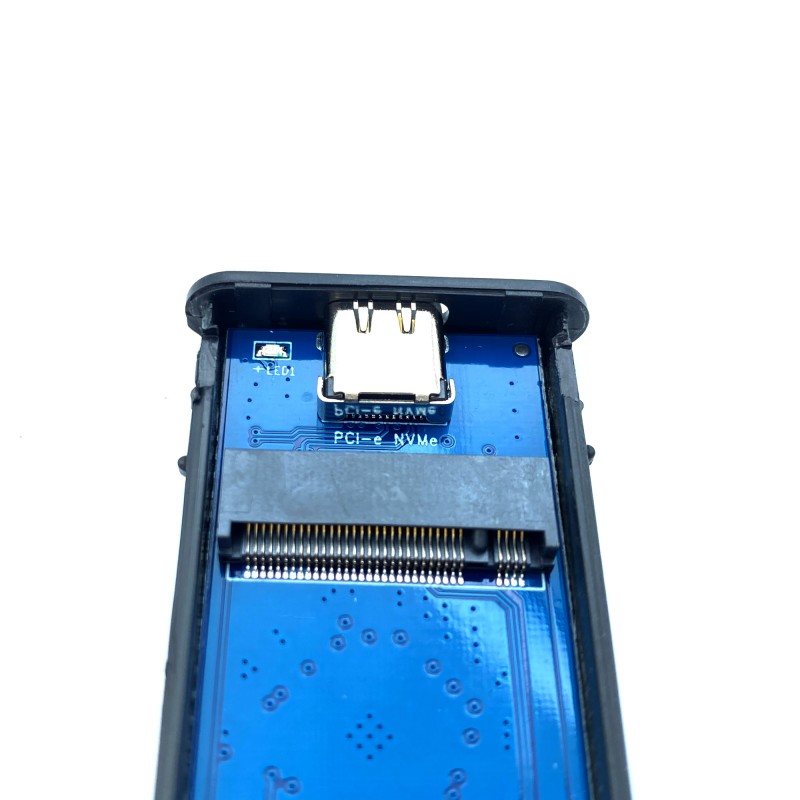 باکس هارد M2 به تایپ سی بدنه پلاستیکی برند ونتولینک