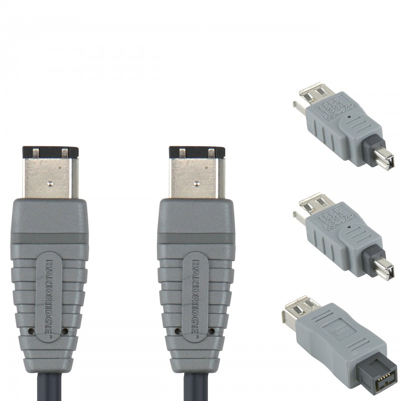 کابل 1394 فایروایر 6 پین به 6 پین برند بندریج 2 متری