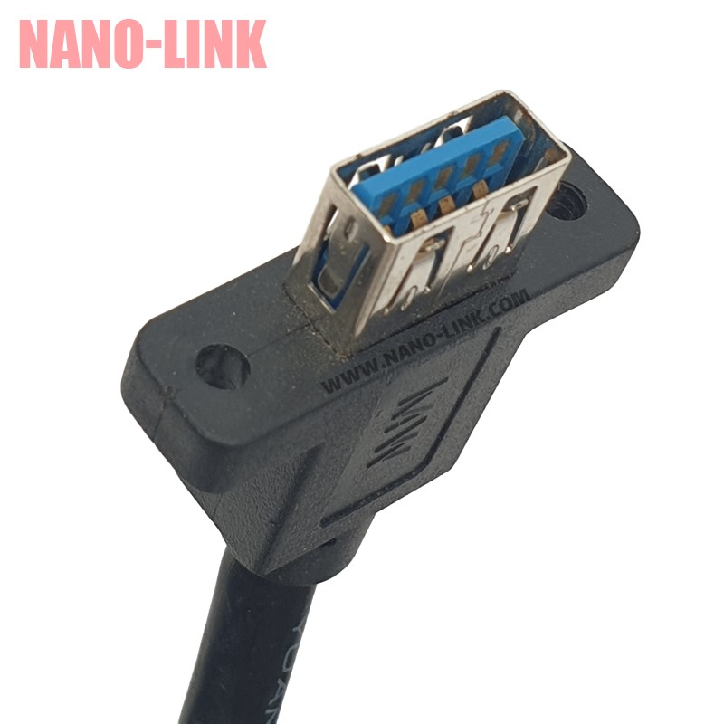 براکت پنلی USB 3.0 کابلی