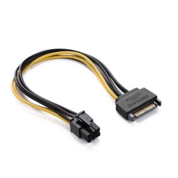 تبدیل برق ساتا به 6 پین گرافیک