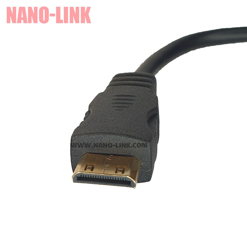 تبدیل مینی HDMI به مادگی HDMI کابلی