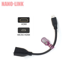 تبدیل میکرو HDMI به مادگی HDMI کابلی