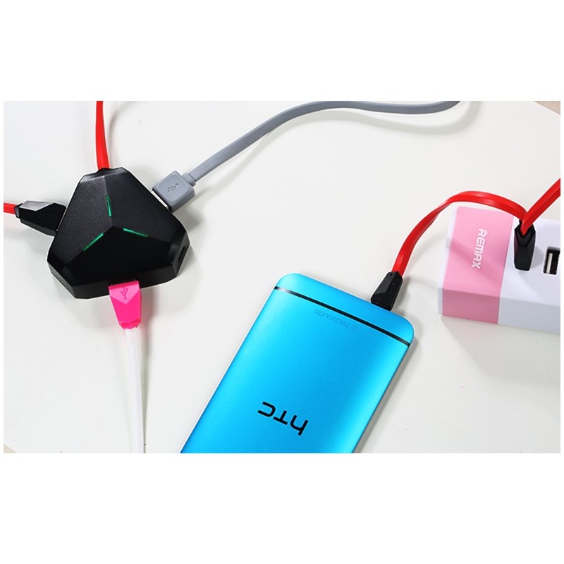 هاب USB ریمکس اورجینال 3 پورت بهمراه OTG