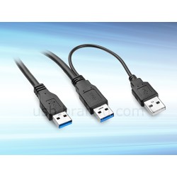 کابل لینک دو سر نری USB 2.0 مدل 2سر 60 سانتی