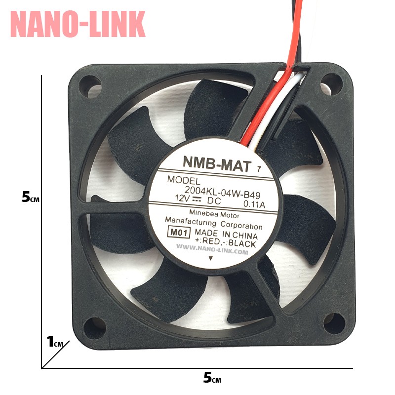 فن 12 ولت 0.11 آمپر سایز 1*5*5