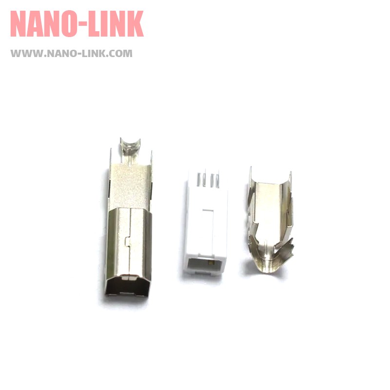 کانکتور پرینتری USB B سر کابلی لحیمی